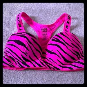 Pink Sports bra